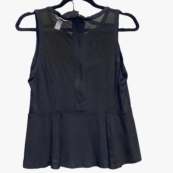 MESH PEPLUM TOP - Picture 4 of 4